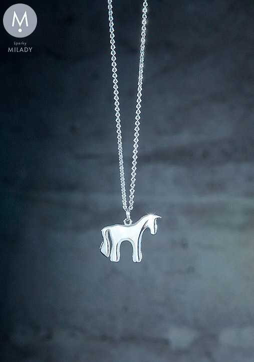 Přívěšek koník Toník - Stříbro 925/1000