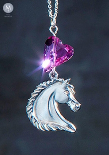 Limitovaná kolekce se Swarovski - růžové srdce a Carino
