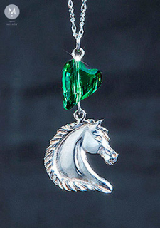 Limitovaná kolekce se Swarovski - zelené srdce a Carino